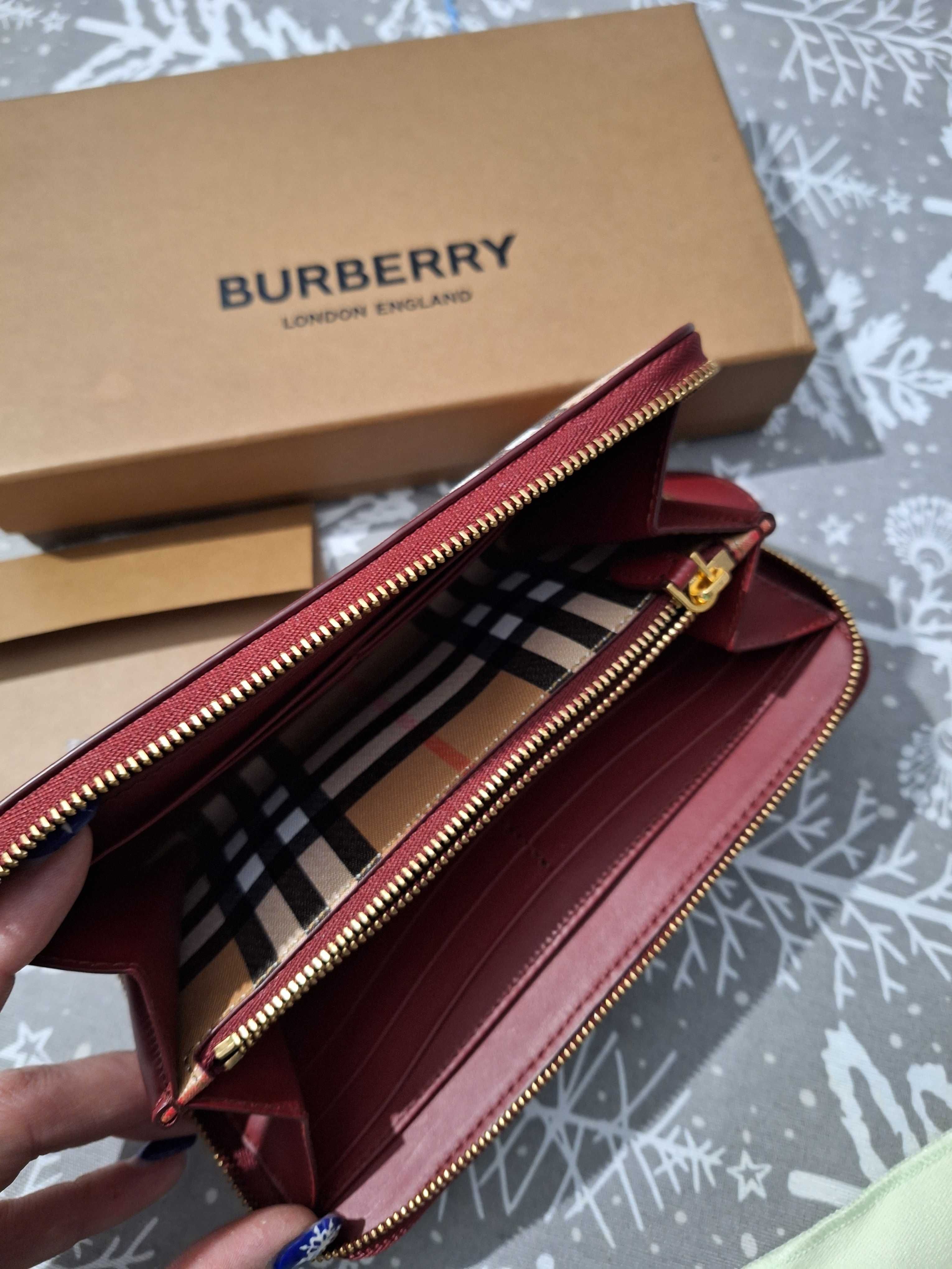 Portfel burberry