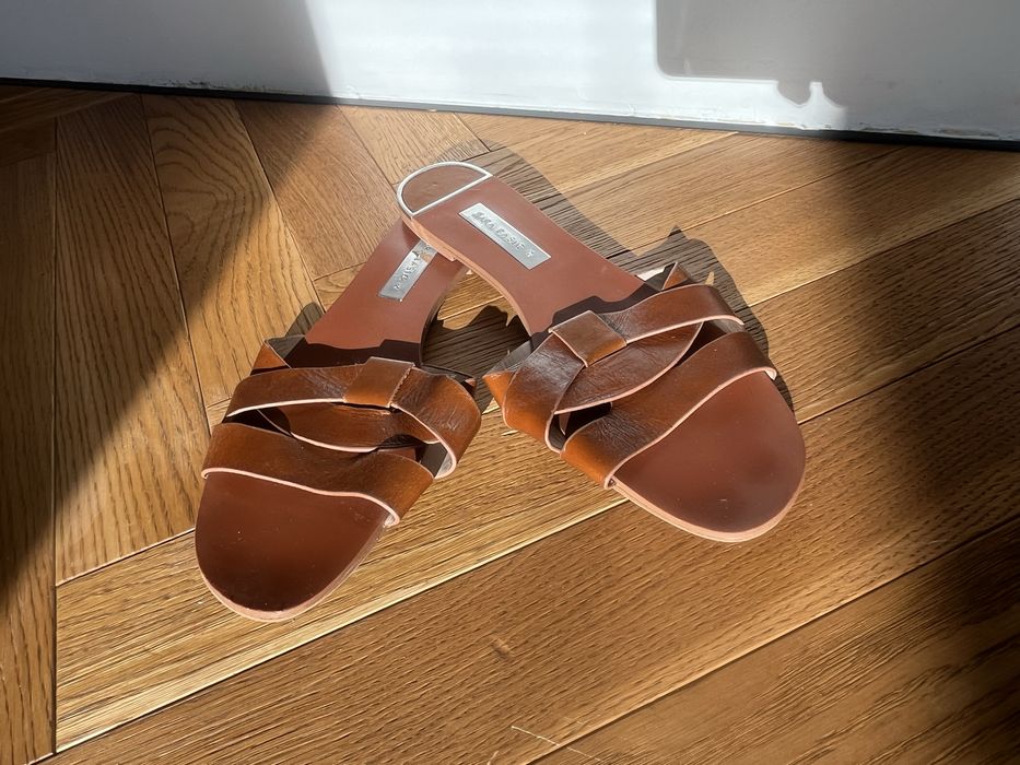 Oddam za darmo Zara 42 klapki sandałki najmodniejsze