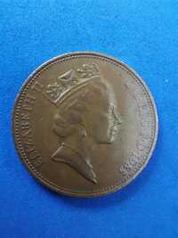 Moneta Two Pence Elizabeth II 1985