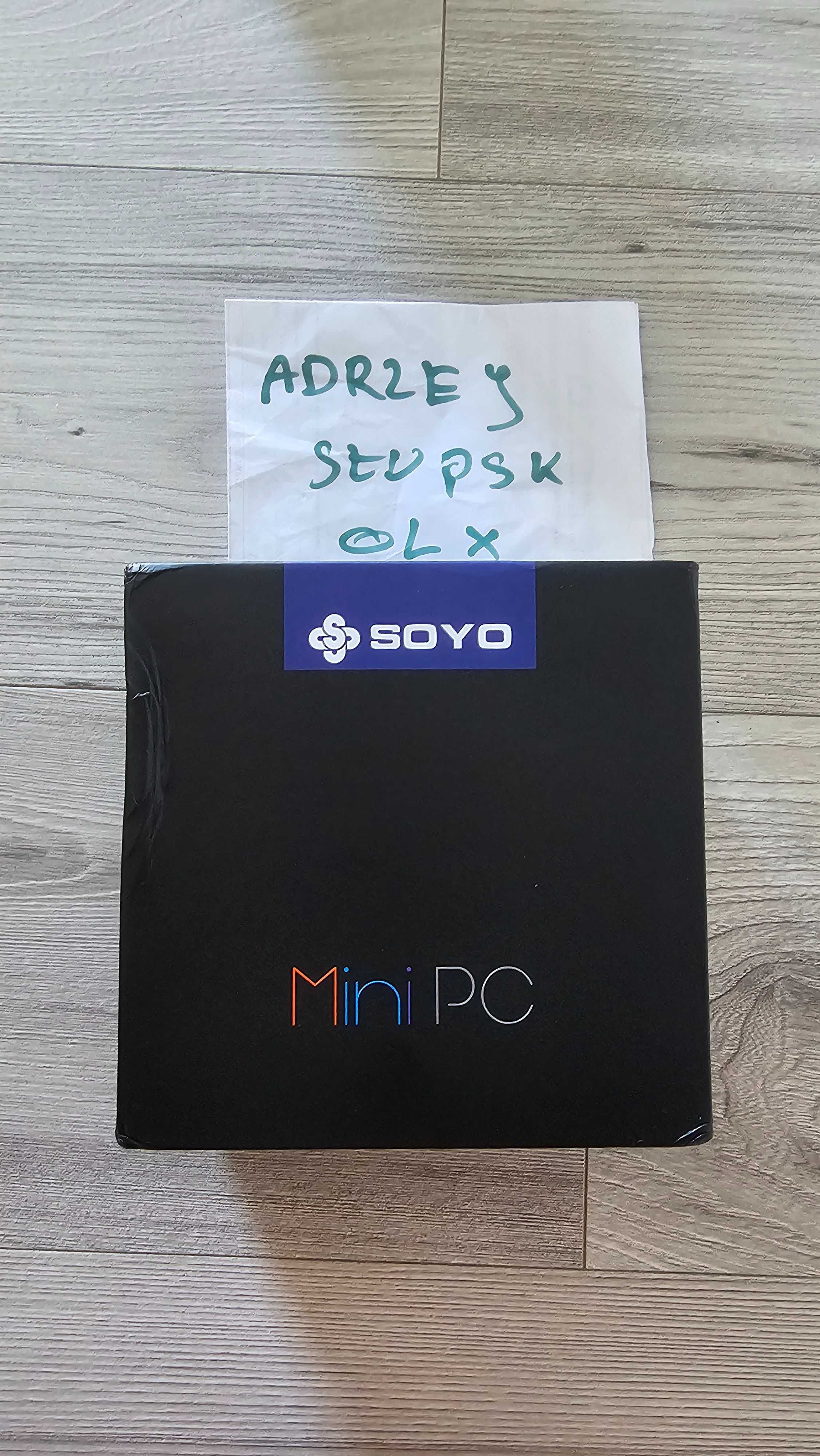 NOWY Mini PC Soyo M4 Plus Intel N150 16GB DDR4 512GB SSD - Windows 11