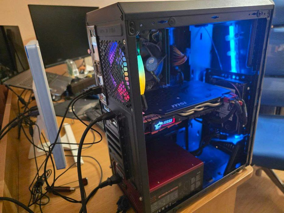 Ігровий пк GTX 1070 OC 8Gb + i3 10105 4GHz + 16GB DDR4 + SSD + 1Tb HDD