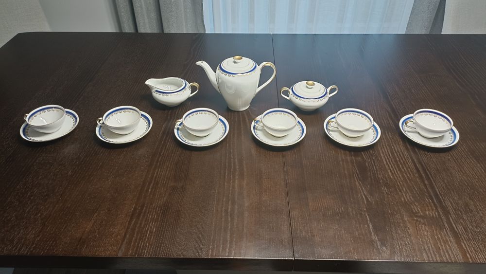 Serwis porcelanowy kawowy "Julita" ,fabryka Wawel