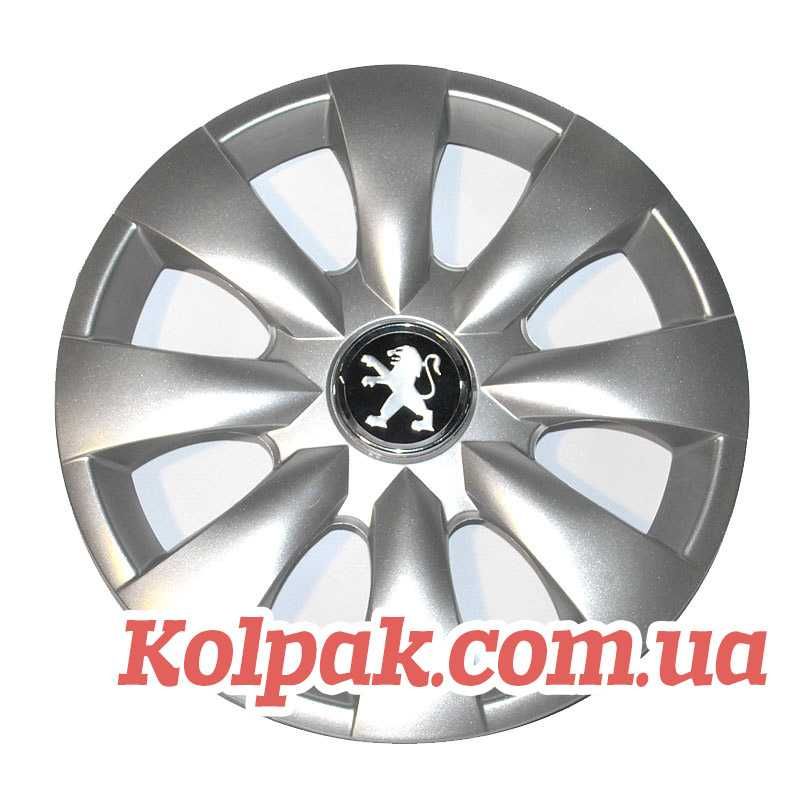 Колпаки на колеса PEUGEOT R14 R15 R16 R17 ПЕЖО ковпаки під оригінал