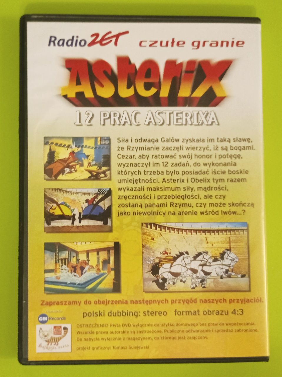 12 prac Asterixa (Bajka VCD)