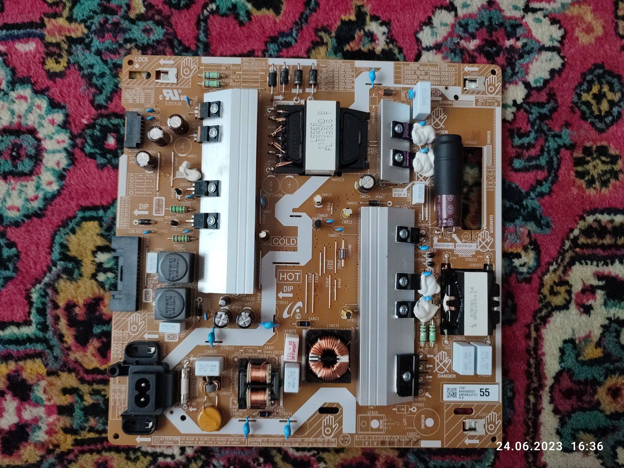 Плата живлення BN4400932C для тел. SAMSUNG UE55NU7172U