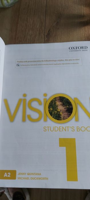 Vision 1. Student's Book podręcznik dla liceów i techników