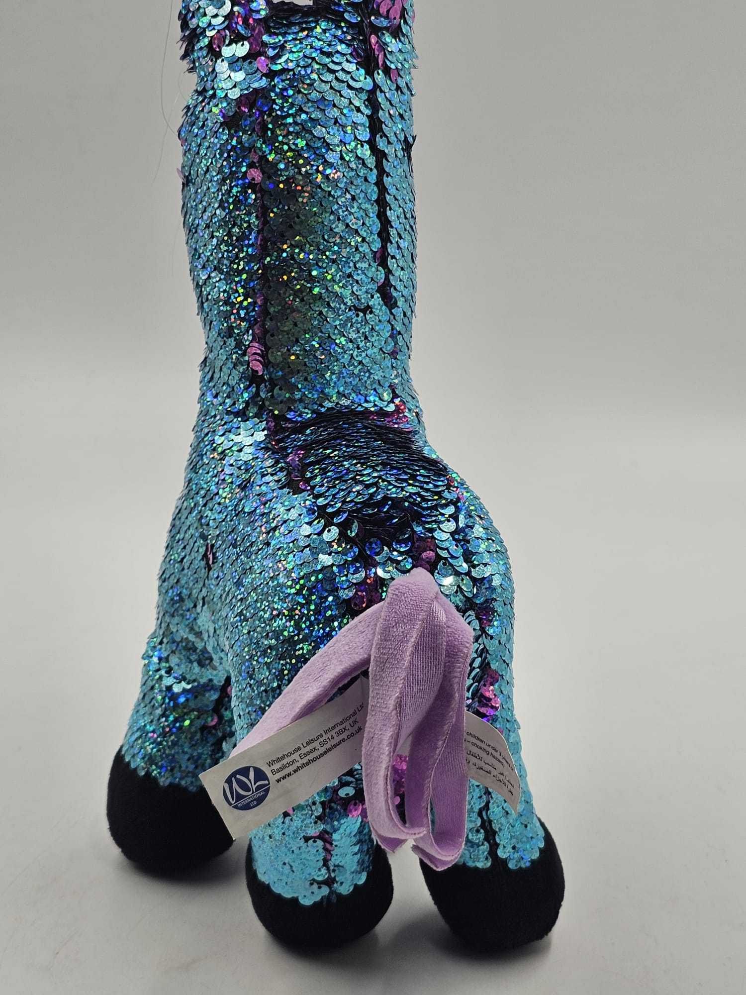 Sequin Collection cekinowa lama maskotka