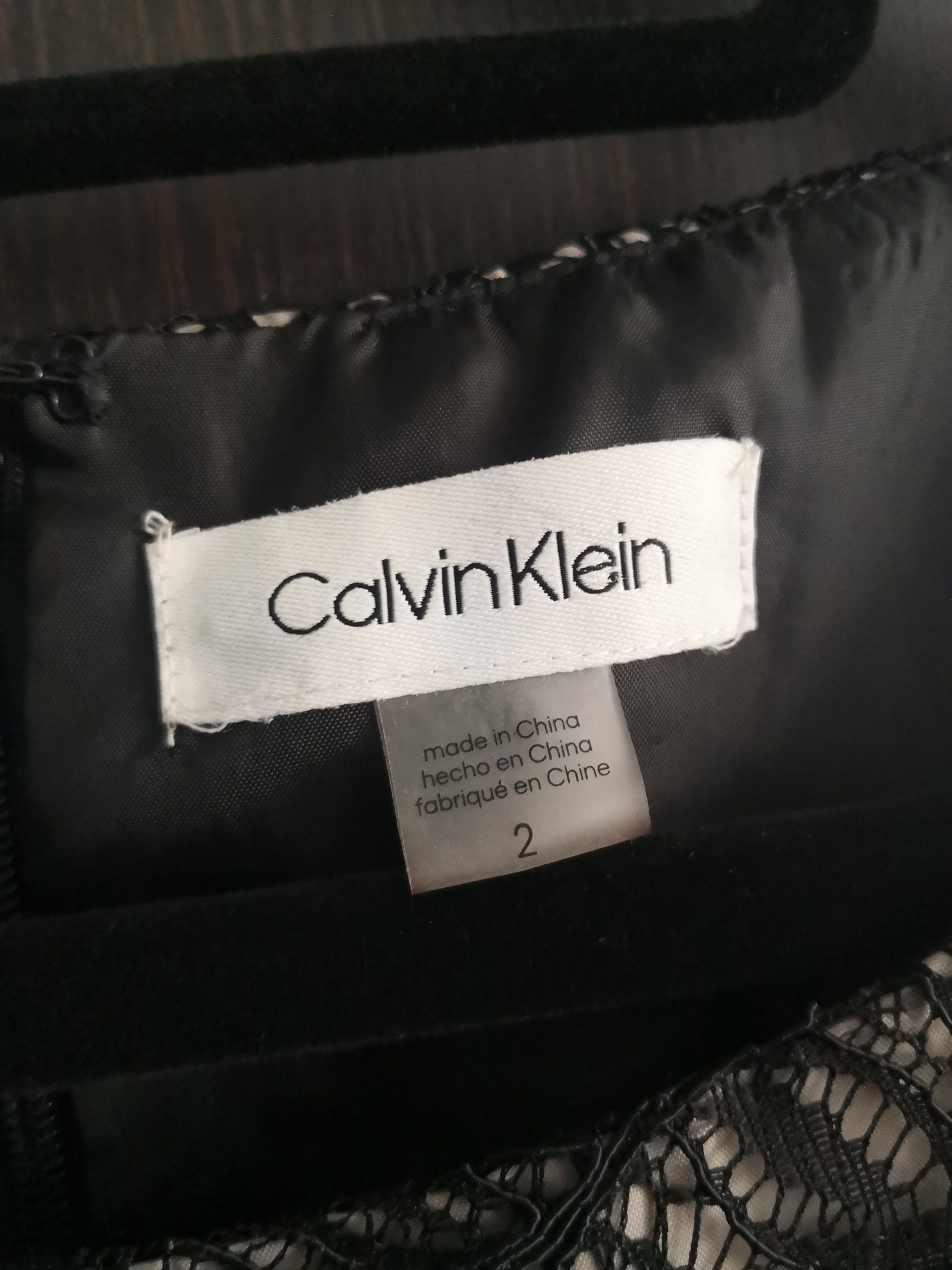 Kombinezon koronkowy Calvin Klein rozmiar 2 34 36 NOWY