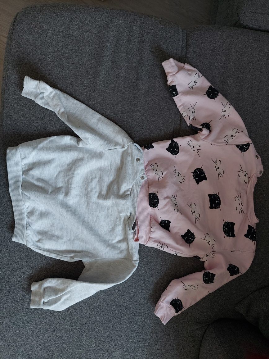 Bluza 2 sztuki. Rozmiar 80.