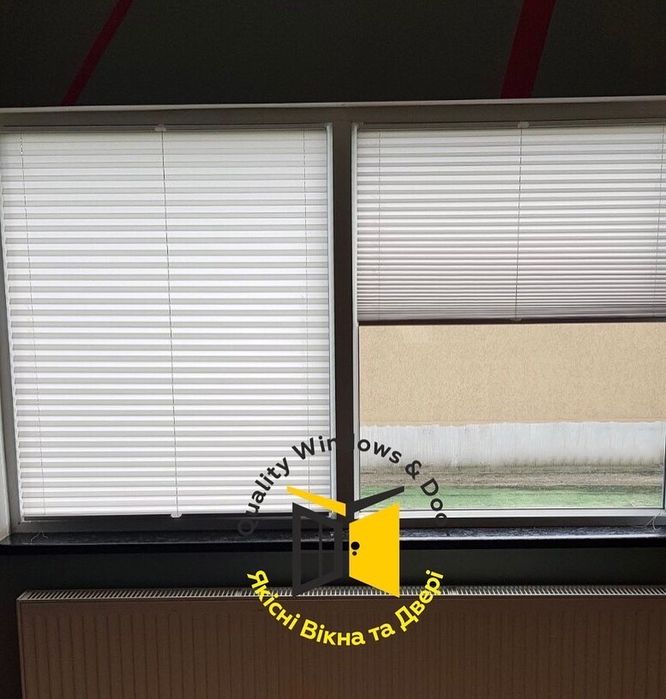 Штори плісе для вікон