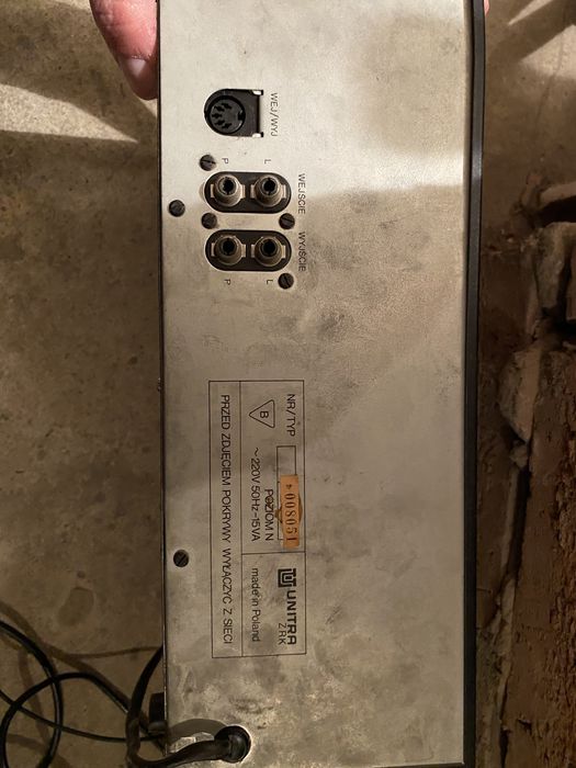 Wieża Unitra (magnetofon,wzmacnacz,radio)