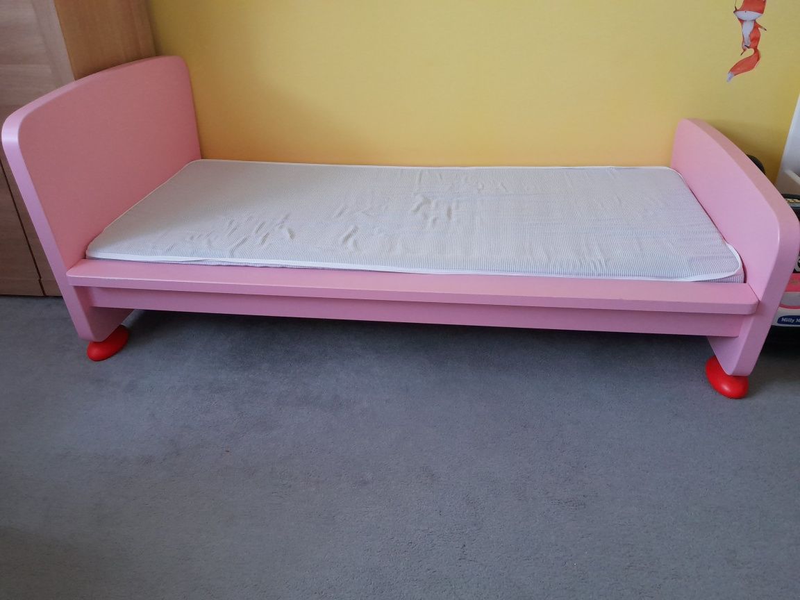 Łóżeczko łóżko dziecięce dla dziewczynki