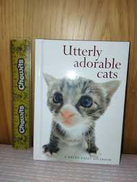 Книга на англійській/utterly adorable cats/ надзвичайно чарівні котики