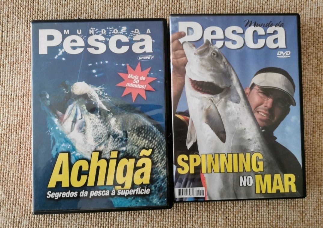 DVDs Mundo da pesca