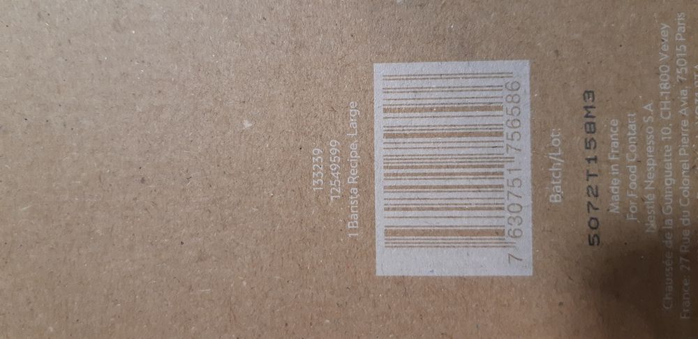 Sprzedam - szklanka Nespresso Barista Recipe Large (2 szt.)