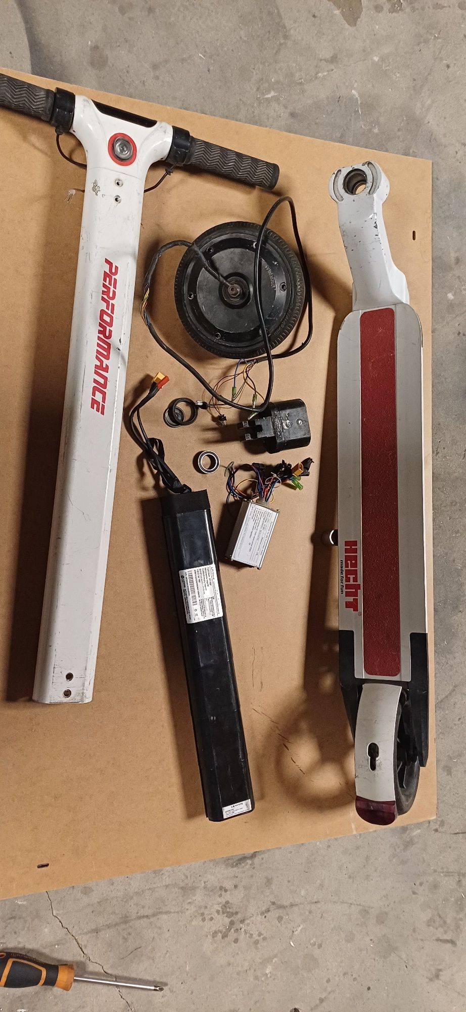 Czesci Hulajnoga elektryczna hecht 5125 bateria silnik manetka wyswiet
