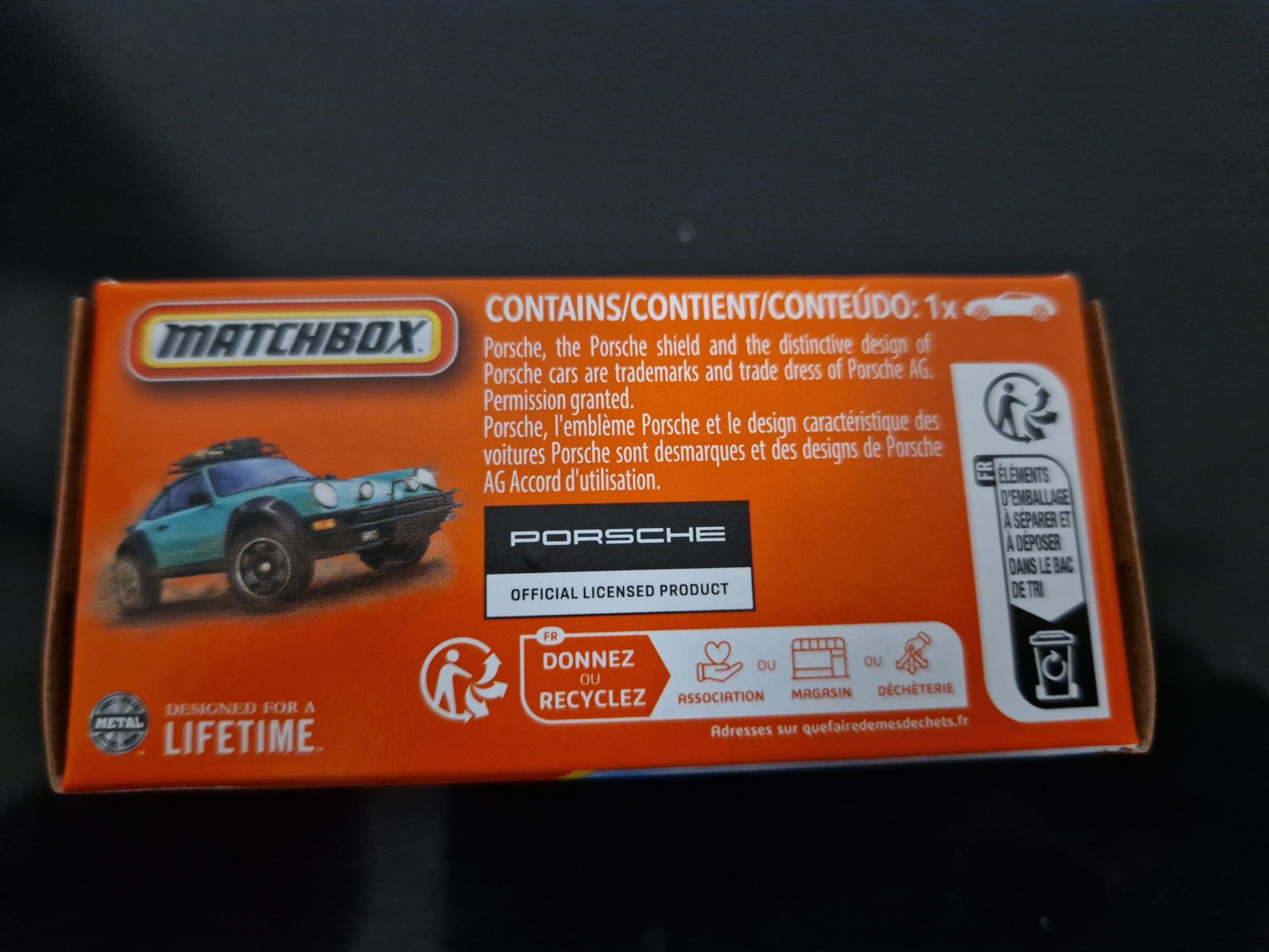 Matchbox Porsche 911 rally 1985