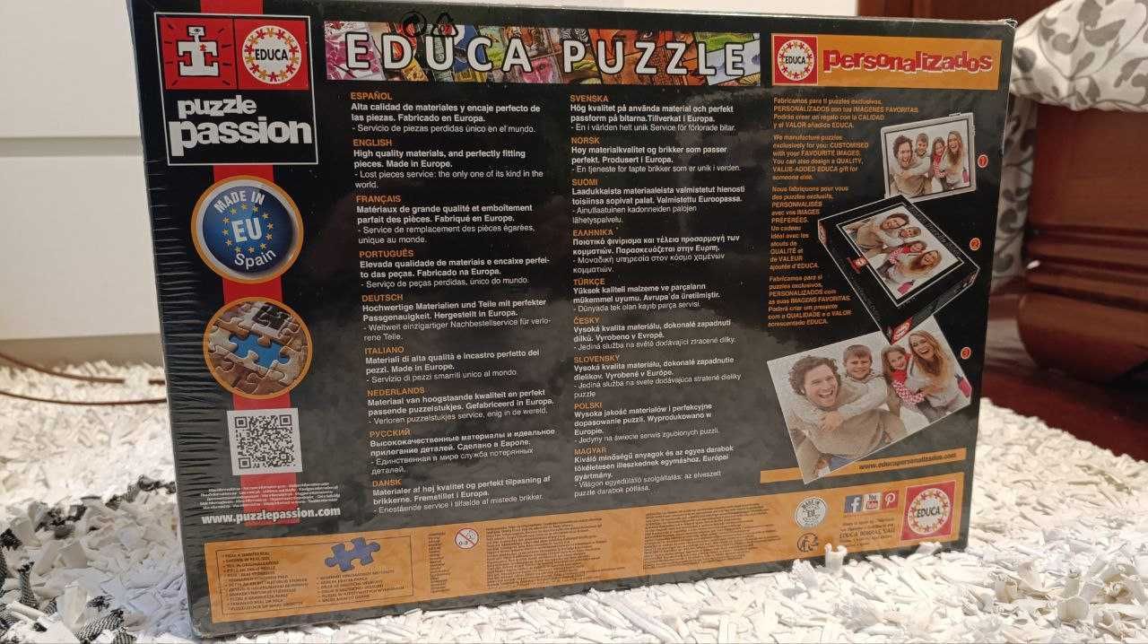 Puzzles (individuais ou em conjunto) Educa + Clementoni como novos!