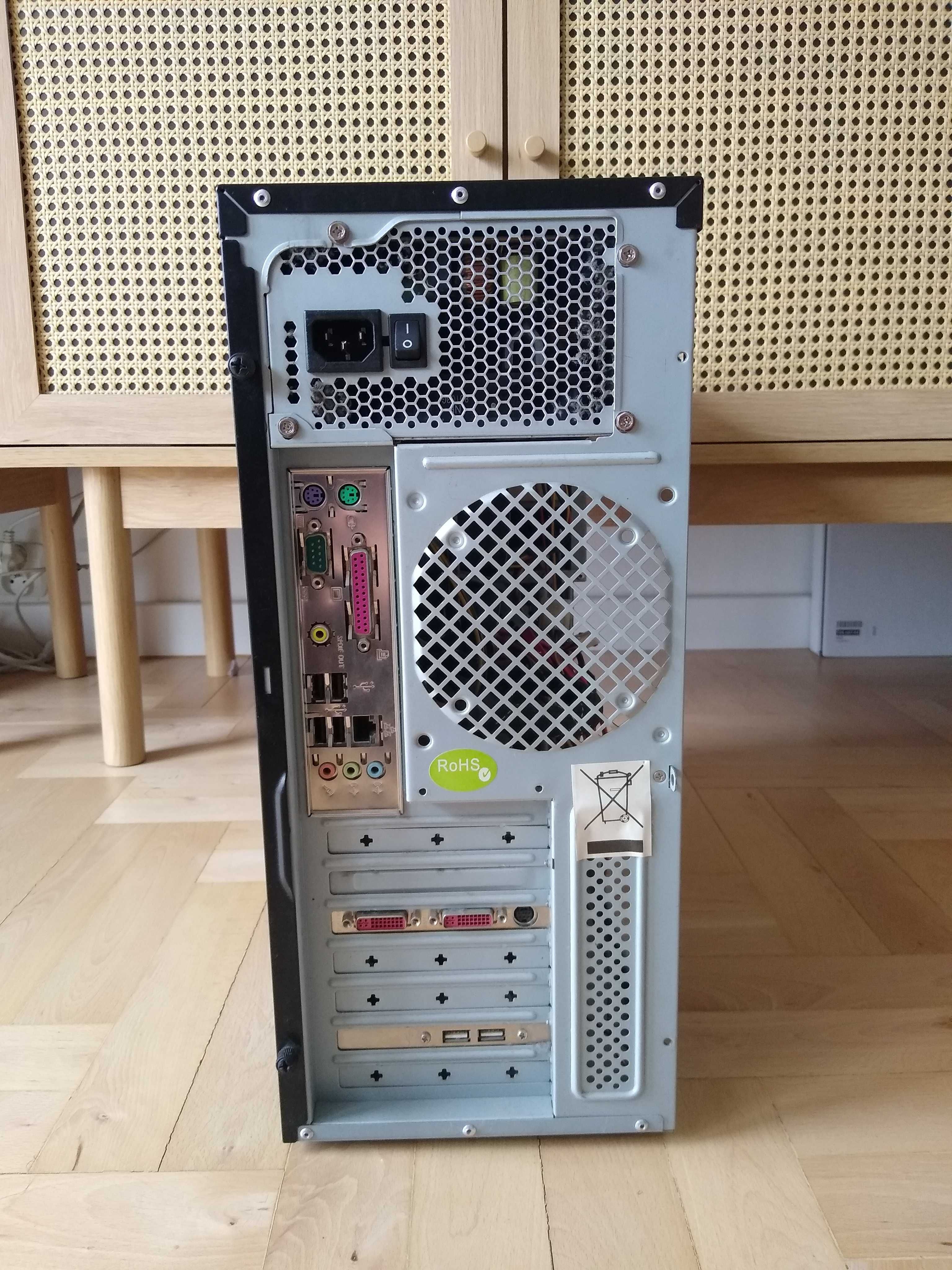 Komputer Intel Core 2 Duo 3,16 GHz Dysk 320GB 4GB RAM Gforce 8600 GT