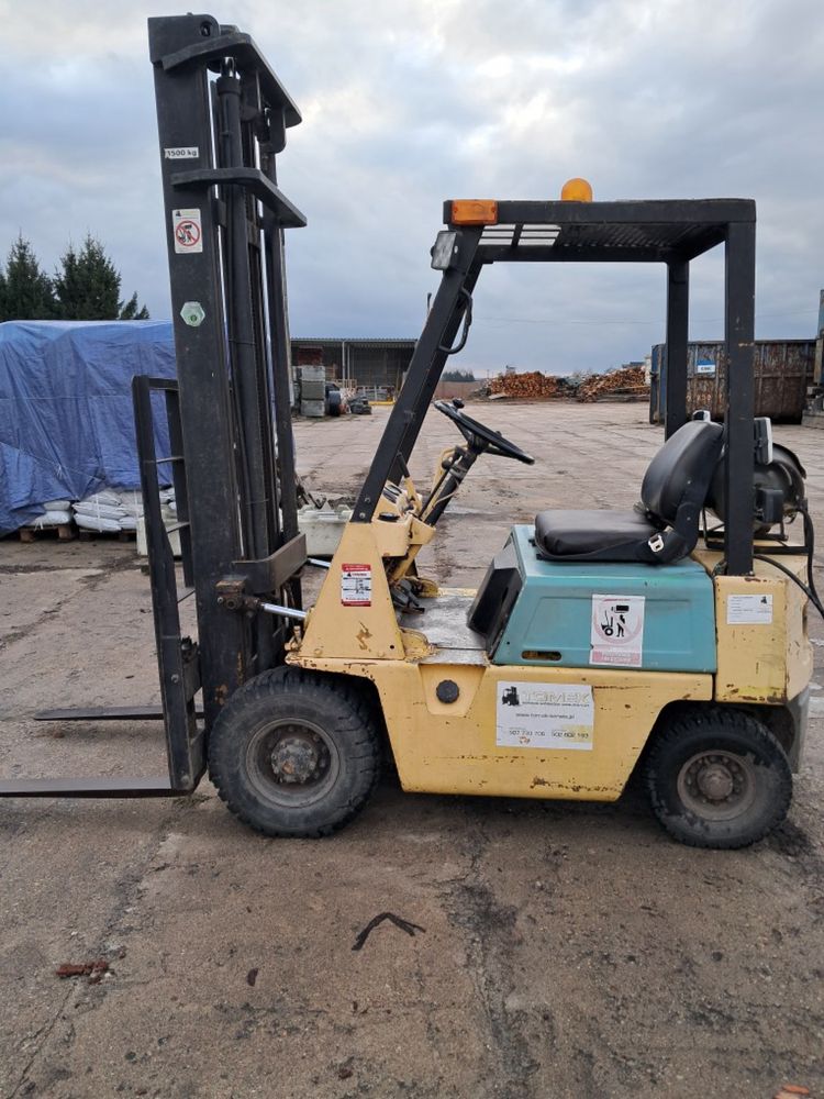 Wózek widłowy z UDT Komatsu FG14 LPG 1,5t 4M UDT silnik TOYOTA 4P FVAT