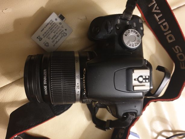 Lustrzanka Canon EOS 500D + CANON 18-55mm + torba + 3 akumulatory !