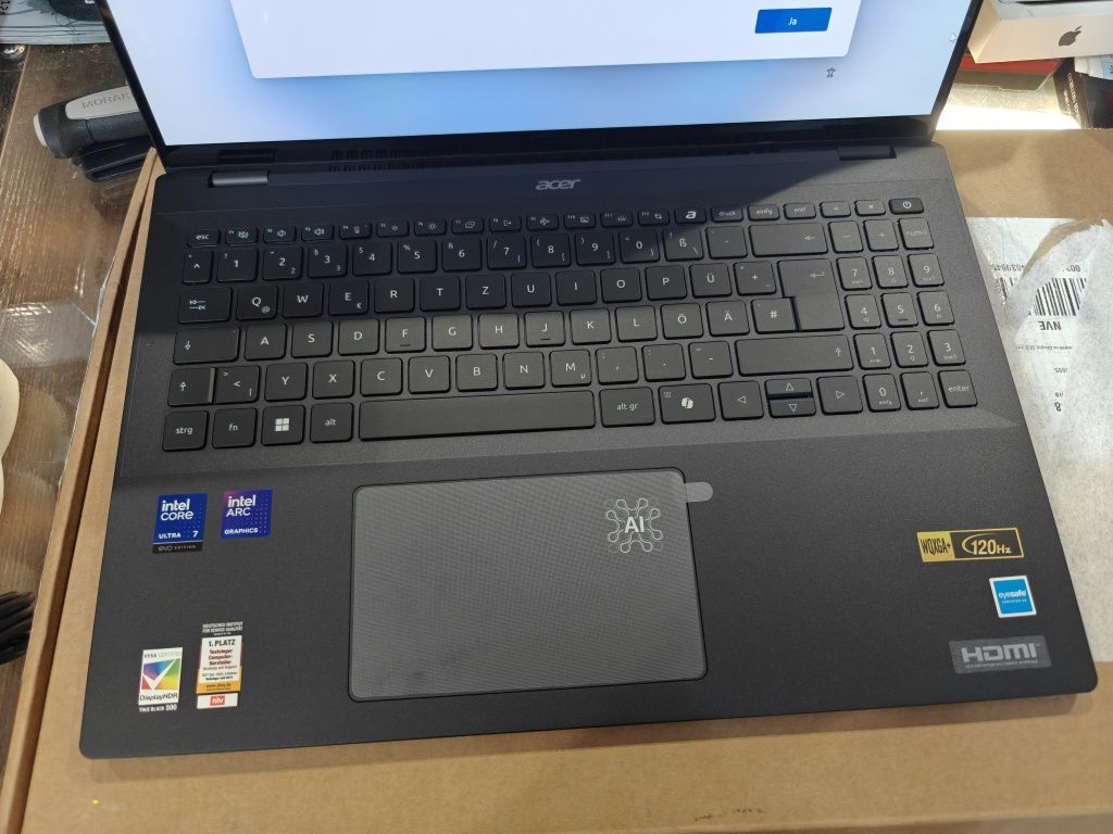 Acer Swift 16 AI SF16-51T-70HQ Ultra 7 32GB/1TB..Nowy gW.. PAT-KOM 
 C