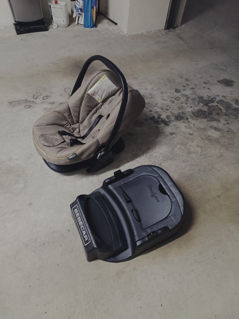 Babycoque com suporte de cinto