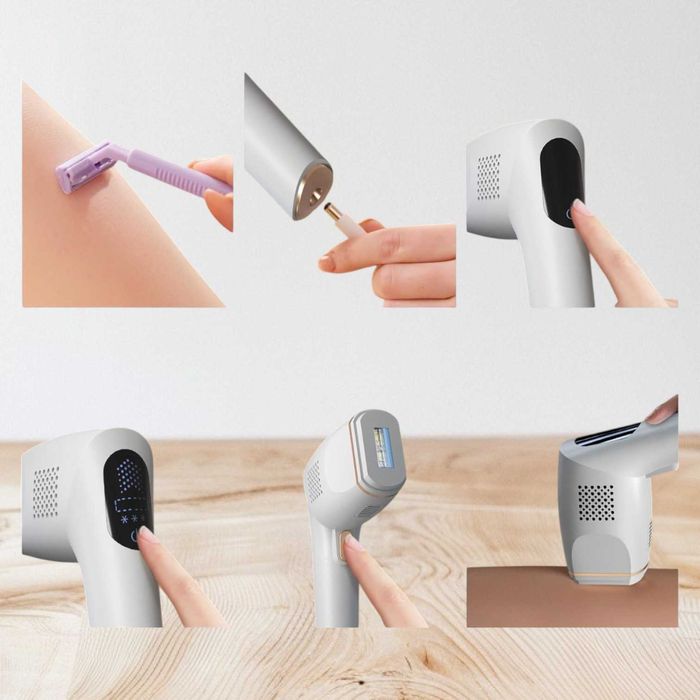 Depilator Qmele IPL V801 Super poręczny delikatny dla kobiety