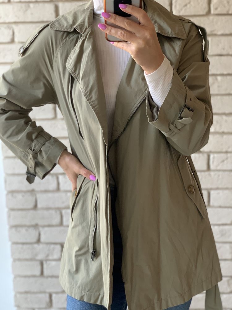 Trencz, Zara, S, khaki