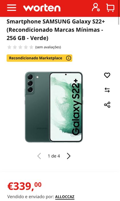 Samsung Galaxy S22 PLUS VERDE