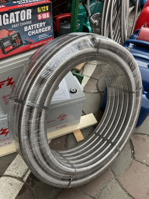 Гофра/металорукав нержавійка для вихлопних газів 12,16,20,25,32,50