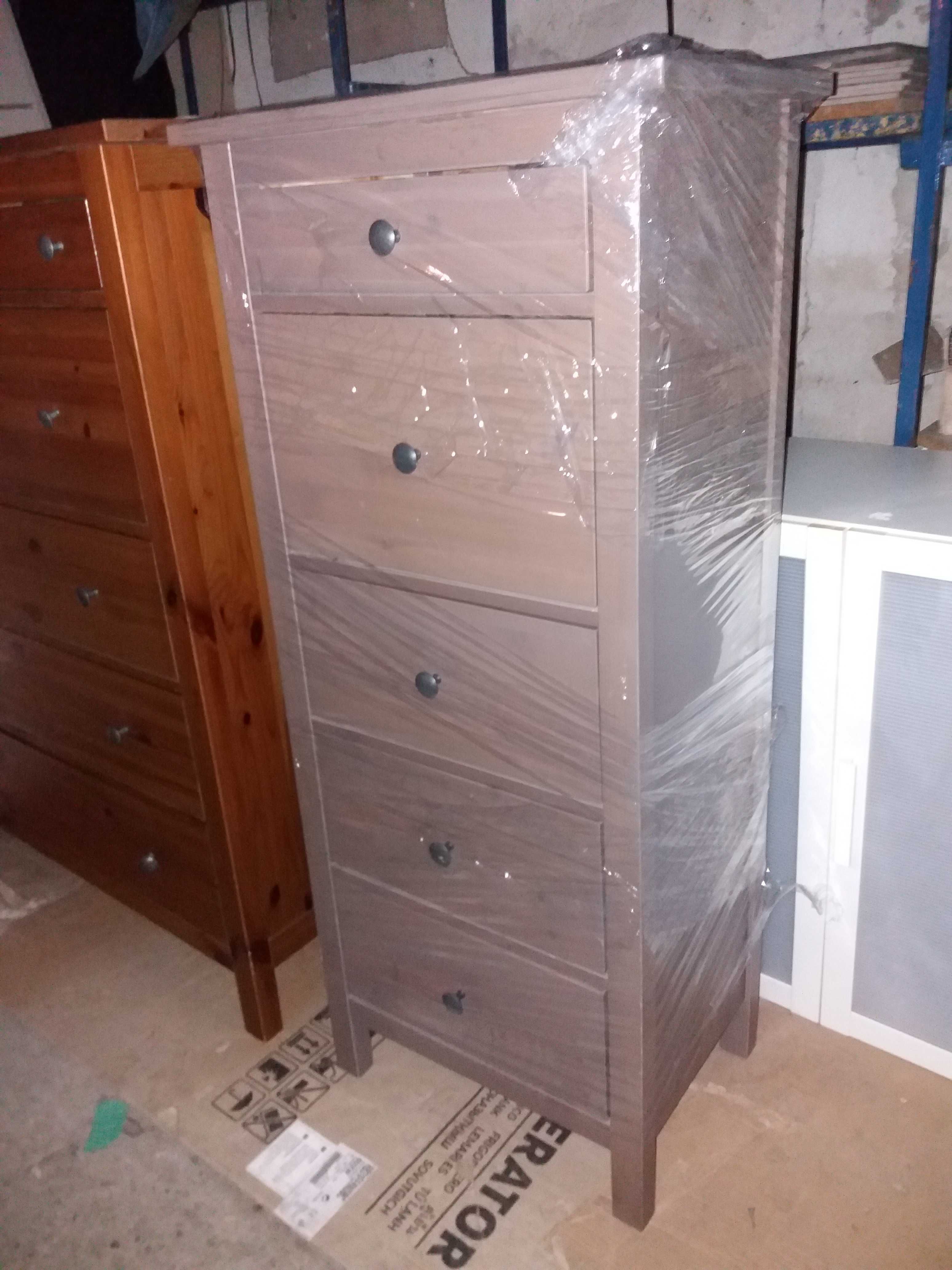 IKEA Hemnes komoda ,5 szuflad,wym.58x40x131 cm-dostawa grat