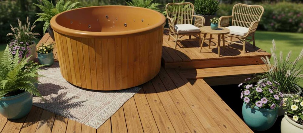 Całoroczna balia 6 os masaż pokrywa LED basen jacuzzi sauna transport