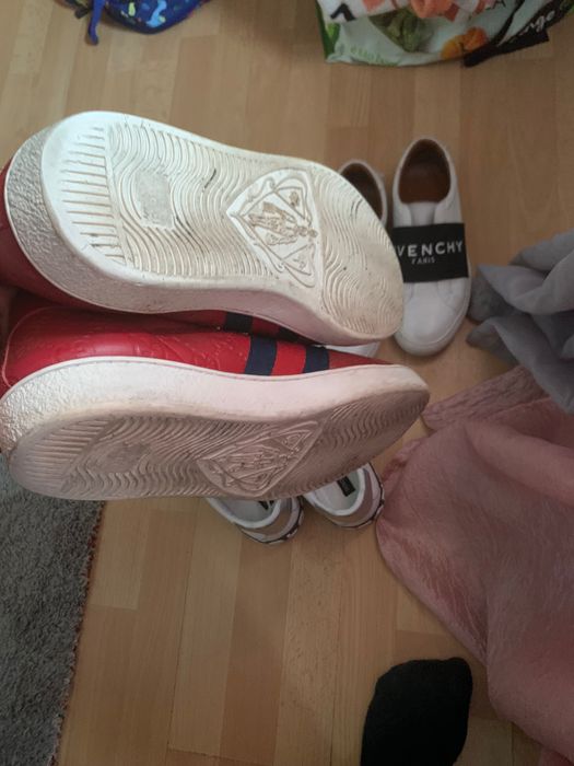 Ténis Gucci ACE vermelho