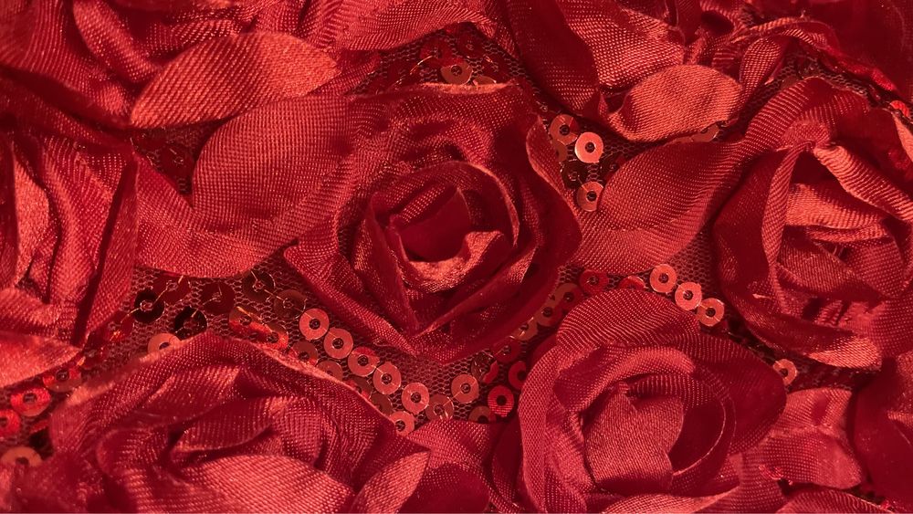 Elegancka / świąteczna - Czerwona sukienka SMYK cool club r. 134