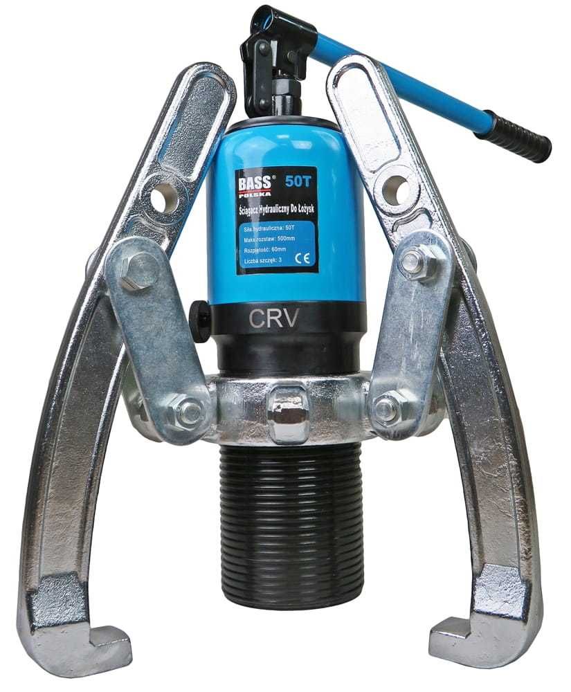 BASS POLSKA Ściągacz Hydrauliczny Łożysk 50t 500mm BP3164