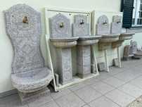 Pias / Lavatórios em Pedra Rústica para Churrasqueiras e Jardim