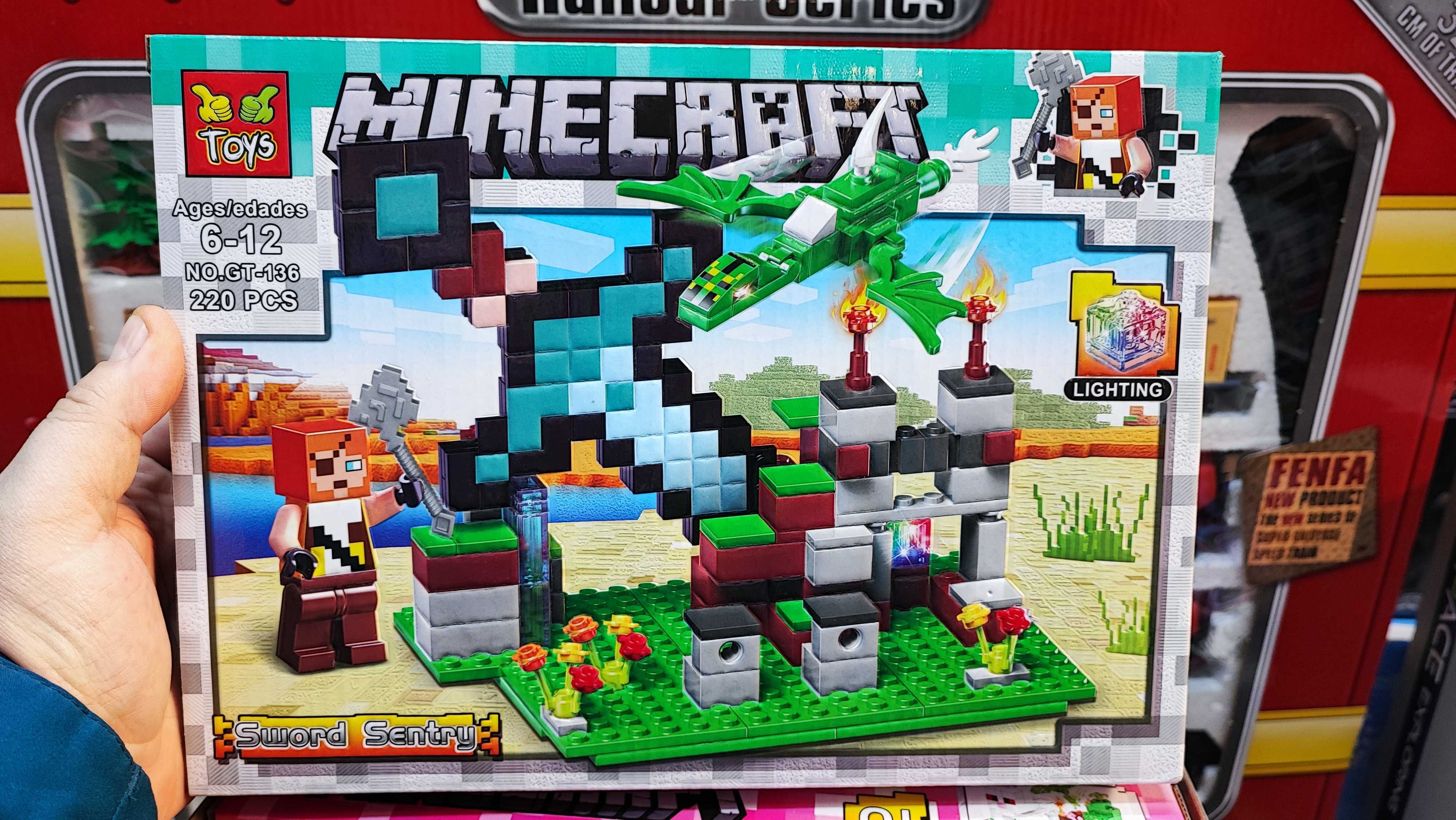Конструктор майнкрафт lego Minecraft my world лего