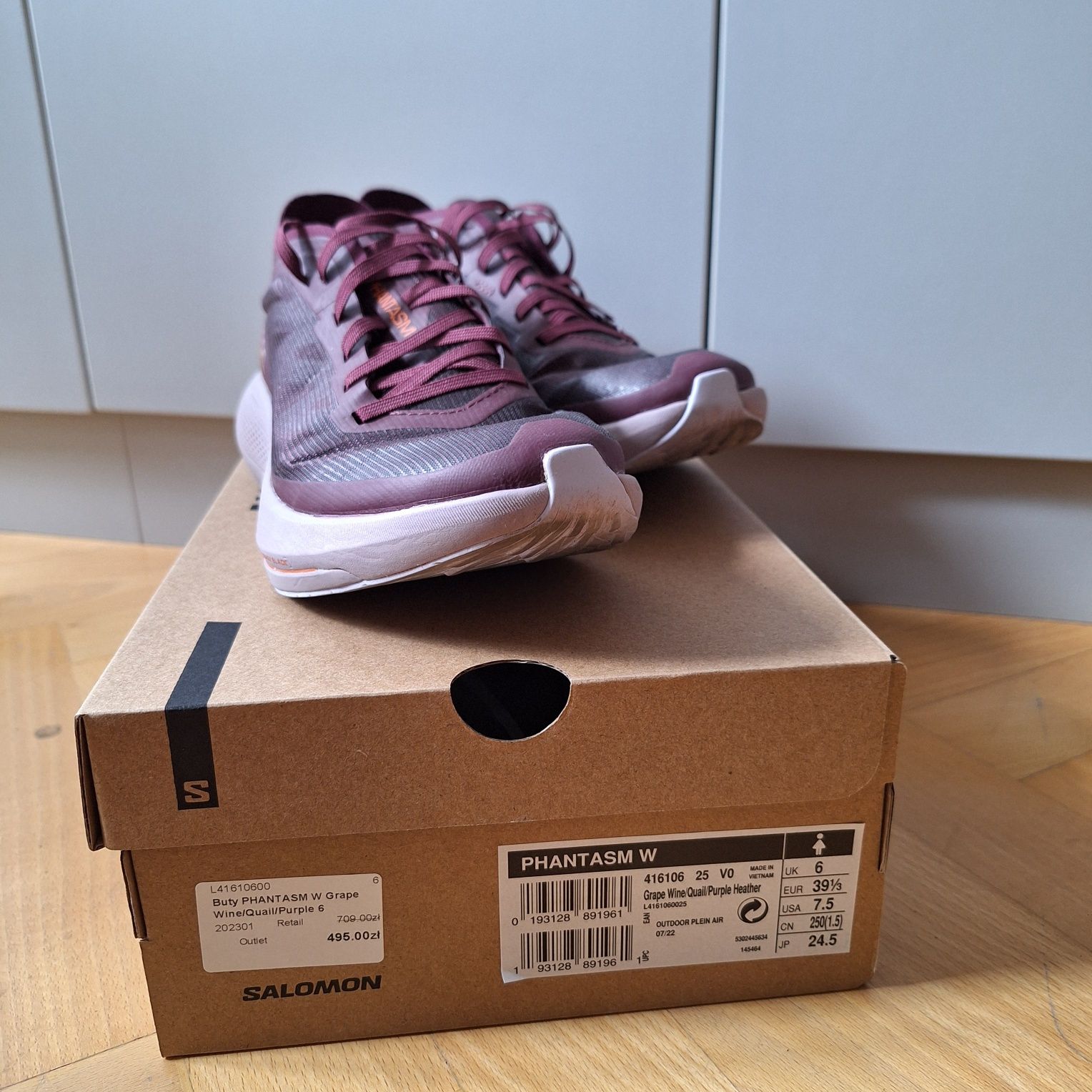 Buty Salomon Phantasm W damskie fioletowe