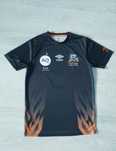 S koszulka t-shirt męska sportowa czarna umbro
nadruk