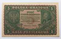 5 Marek Polskich 1919 r. UNC Marki polskie