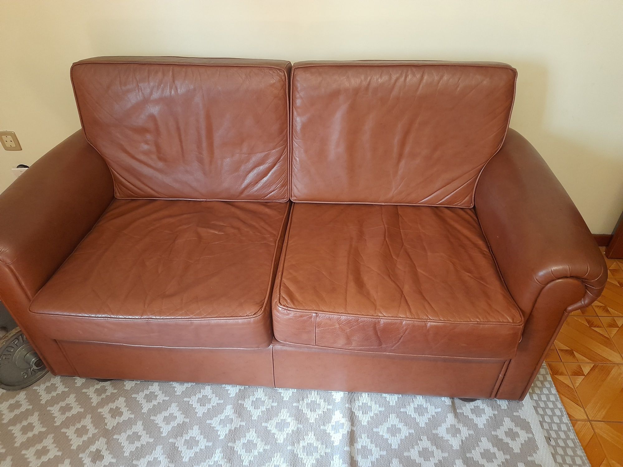 Sofá vintage de 3 lugares