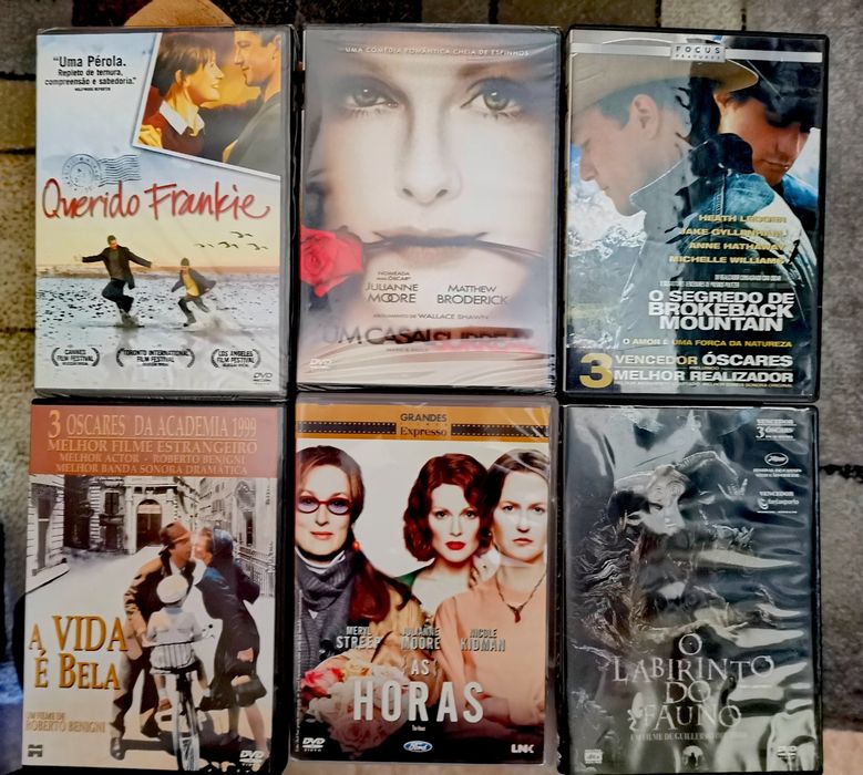 DVDs Filmes e Concertos 5 €