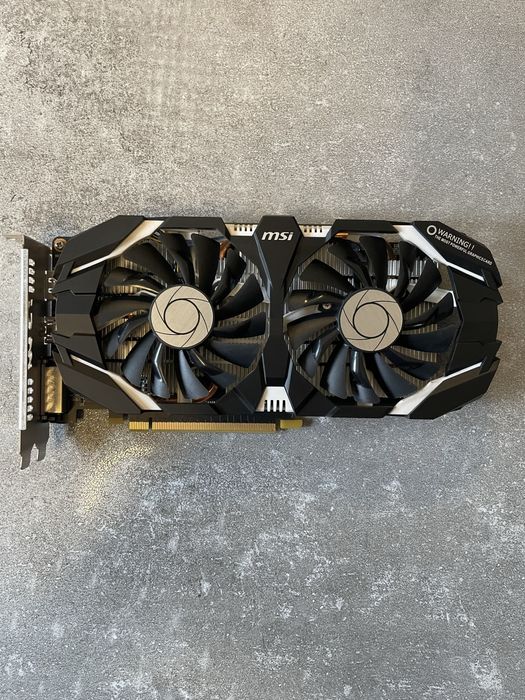 MSI GeForce GTX 1060 6GB OC V1 – w pełni sprawna