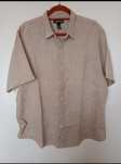 Lniana koszula Lands' End męska oversize roz L do XL