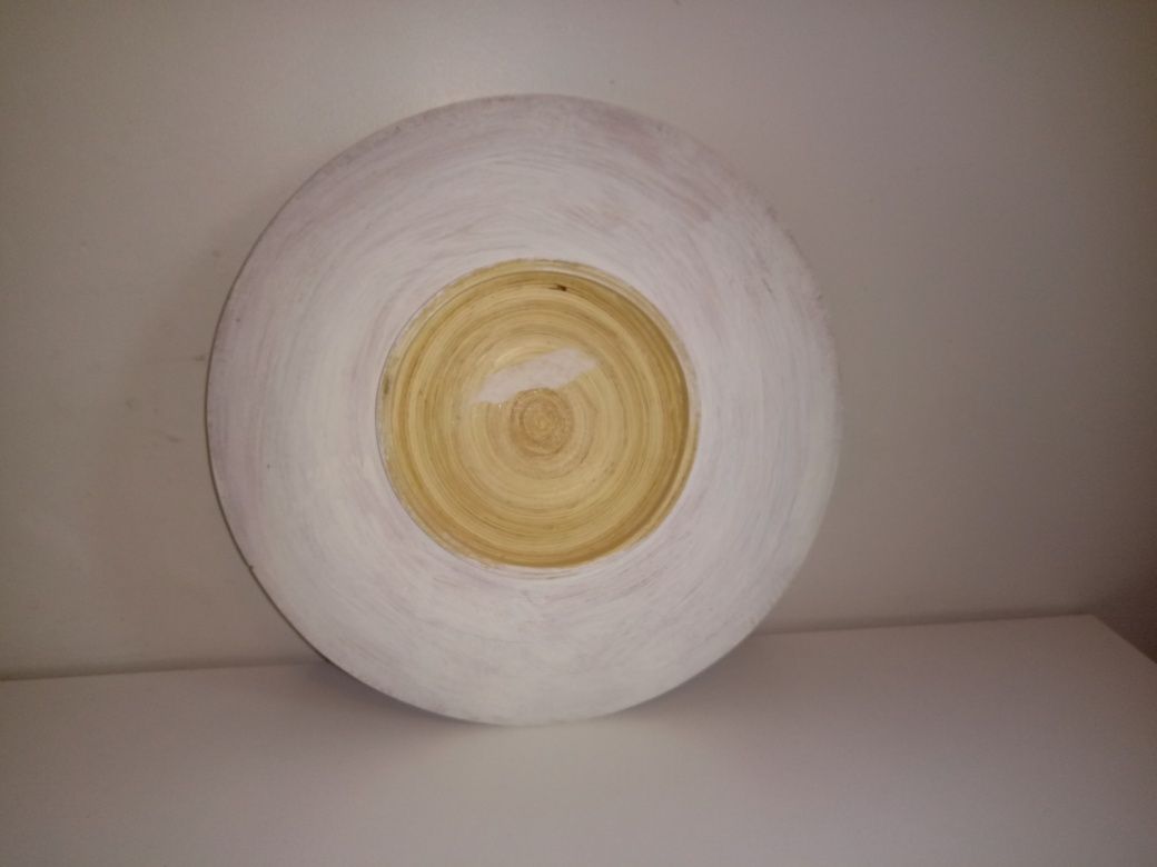 Dekoracyjny talerz z bambusa 30 cm