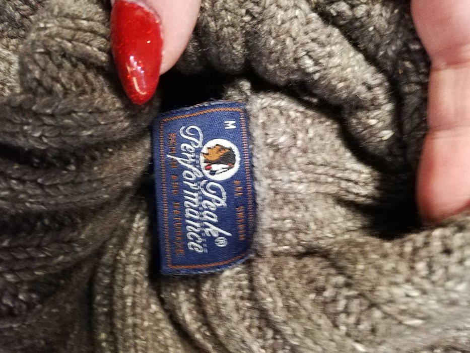 sweter Peak Performance M L 38 40 golf Peak Performance wełna jedwab