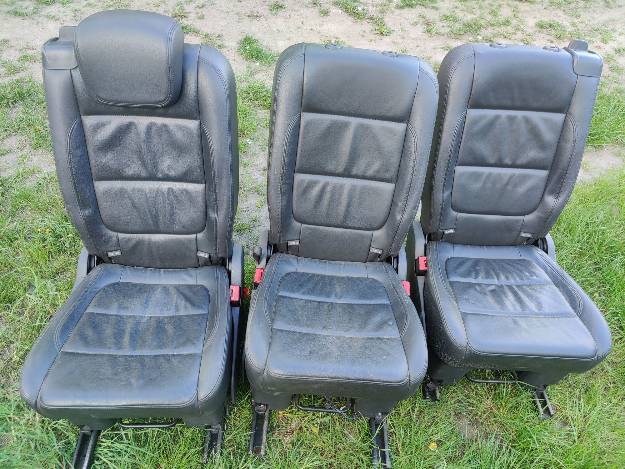 Fotele kpl skóra VW Sharan 7os