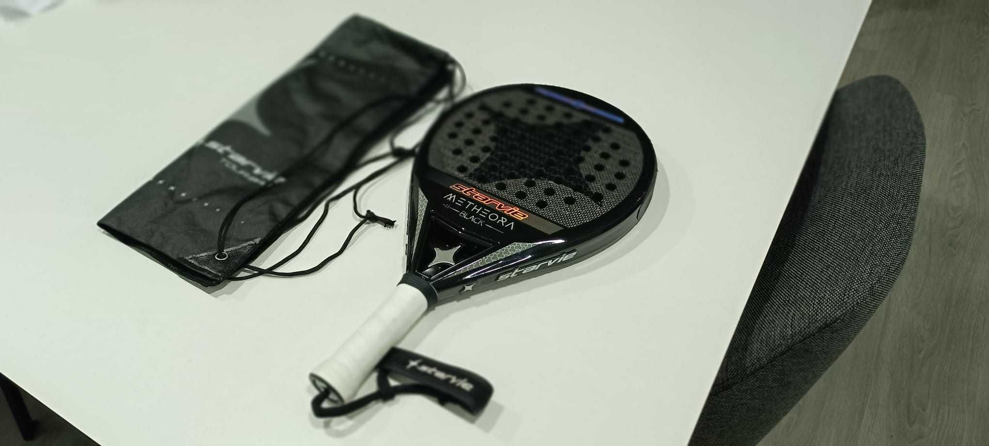 Raquete Padel Starvie Metheora Negro