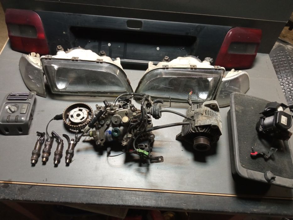 Volvo V40 S40 1.9 TD alternator rozrusznik pompa wtryski lampy blenda